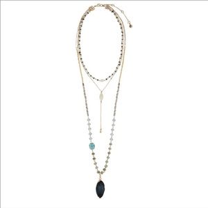 Starry Night Three-Row Convertible Necklace